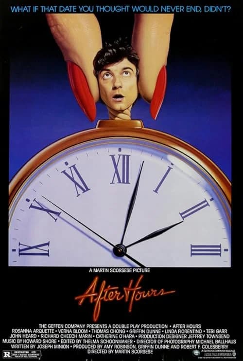 After Hours film posteri