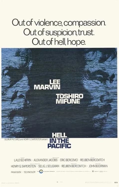 Hell in the Pacific film posteri