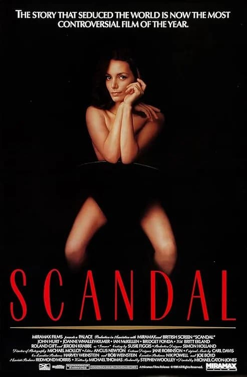 Scandal film posteri